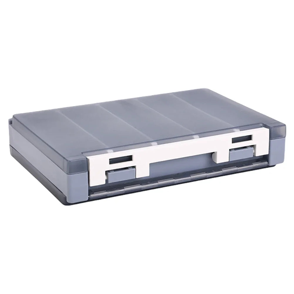 Double Sided Fishing Lure Jig Head Box Organizer with Adjustable Dividers Fishing.