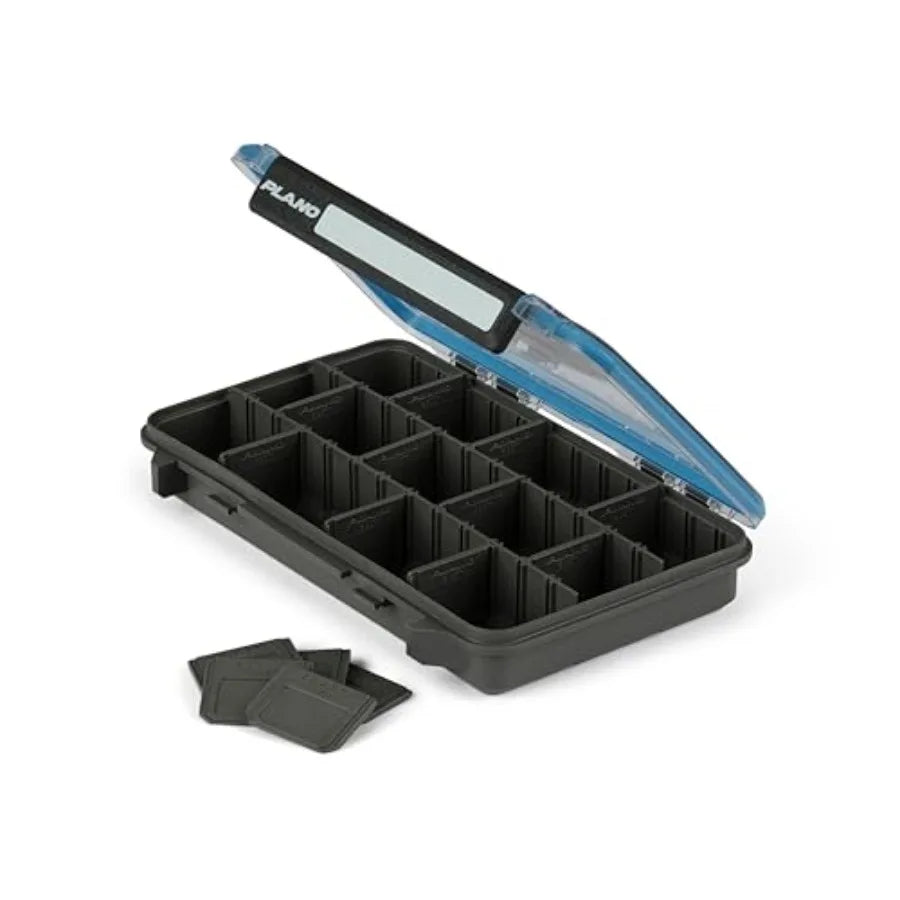 Plano StowAway Tackle Box 3600 Waterproof 4-Pack Stow for Fishing Gear Storage.