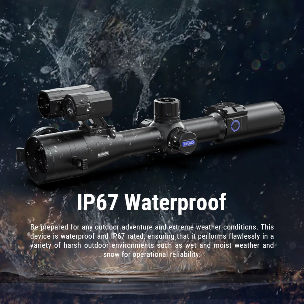 PARD DS35 LRF Night Vision Scope Hunting Rangefinder with Ballistic Calculator