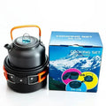 Camping Cookware Set Aluminum Nonstick Portable Outdoor Tableware Kettle Pot.