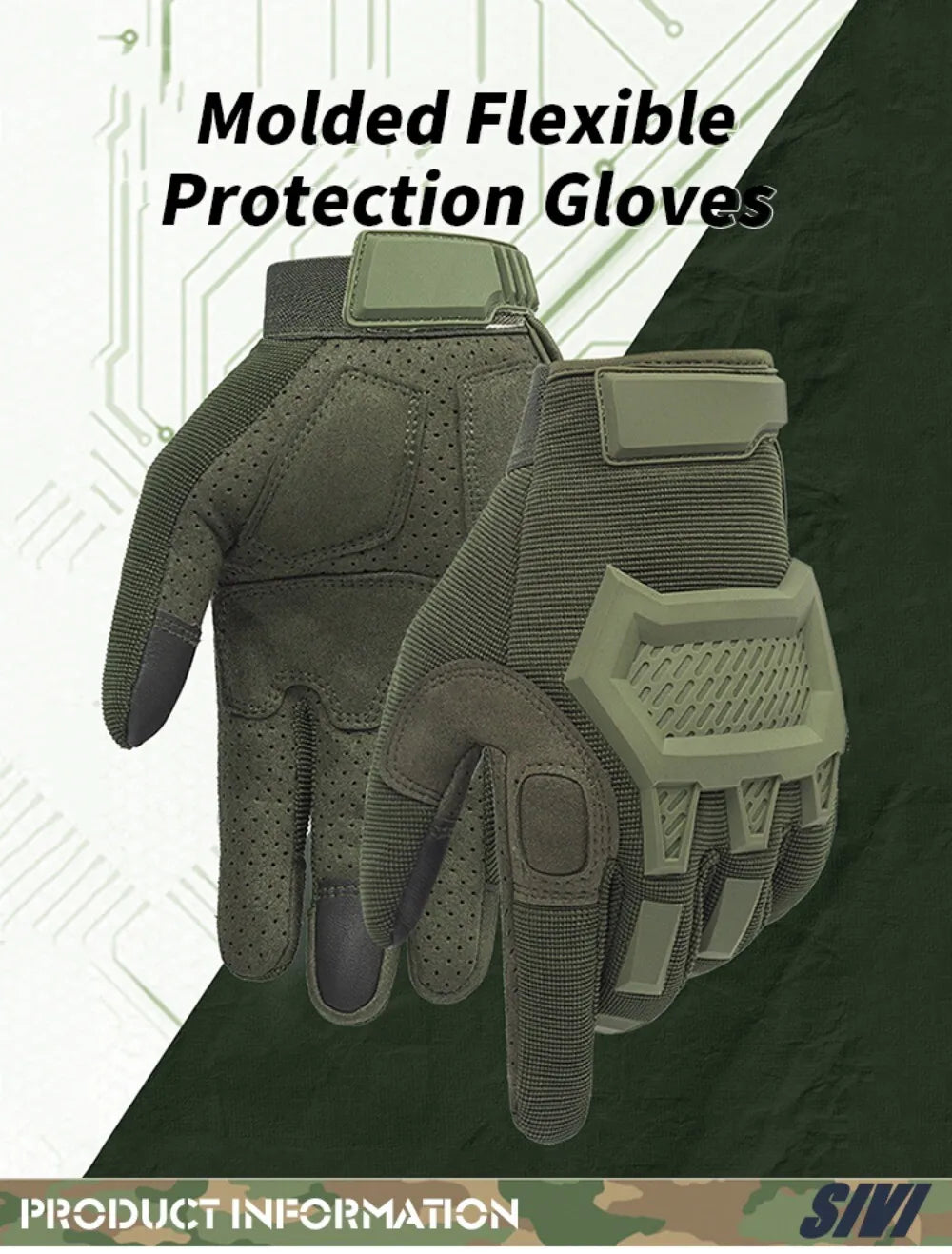 Outdoor Gloves for Men Women Touchscreen, Hunting Shooting Gloves