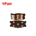 1-10Pair 5-Stud Anti Slip Crampons Snow Claw Shoe.
