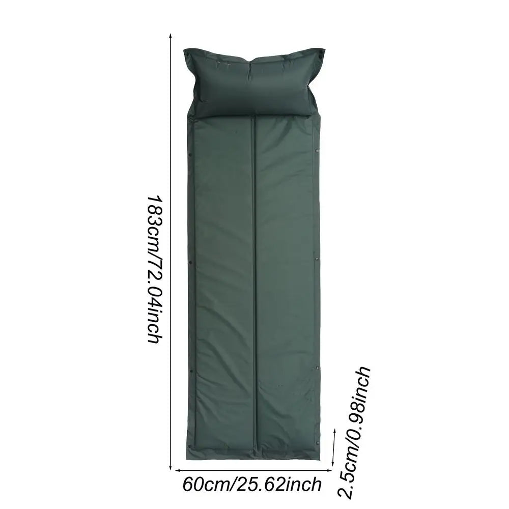 Inflatable Camping Mats Camping Mattress Pad 4-Season Camp Sleeping Mat.