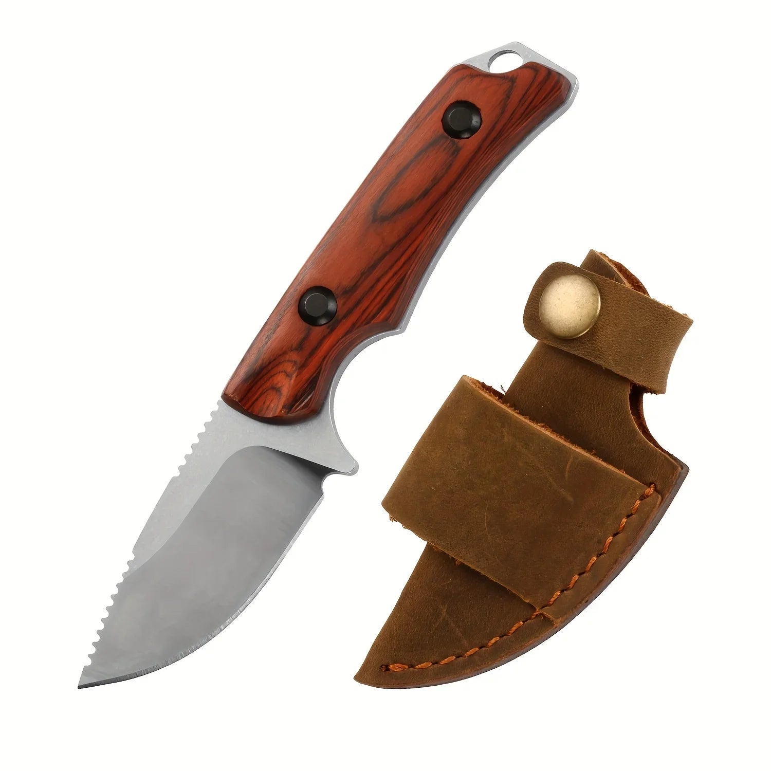 BM 15017 Hunt Hidden Canyon Hunter Fixed Knife 8Cr13Mov Blade Stabilized.