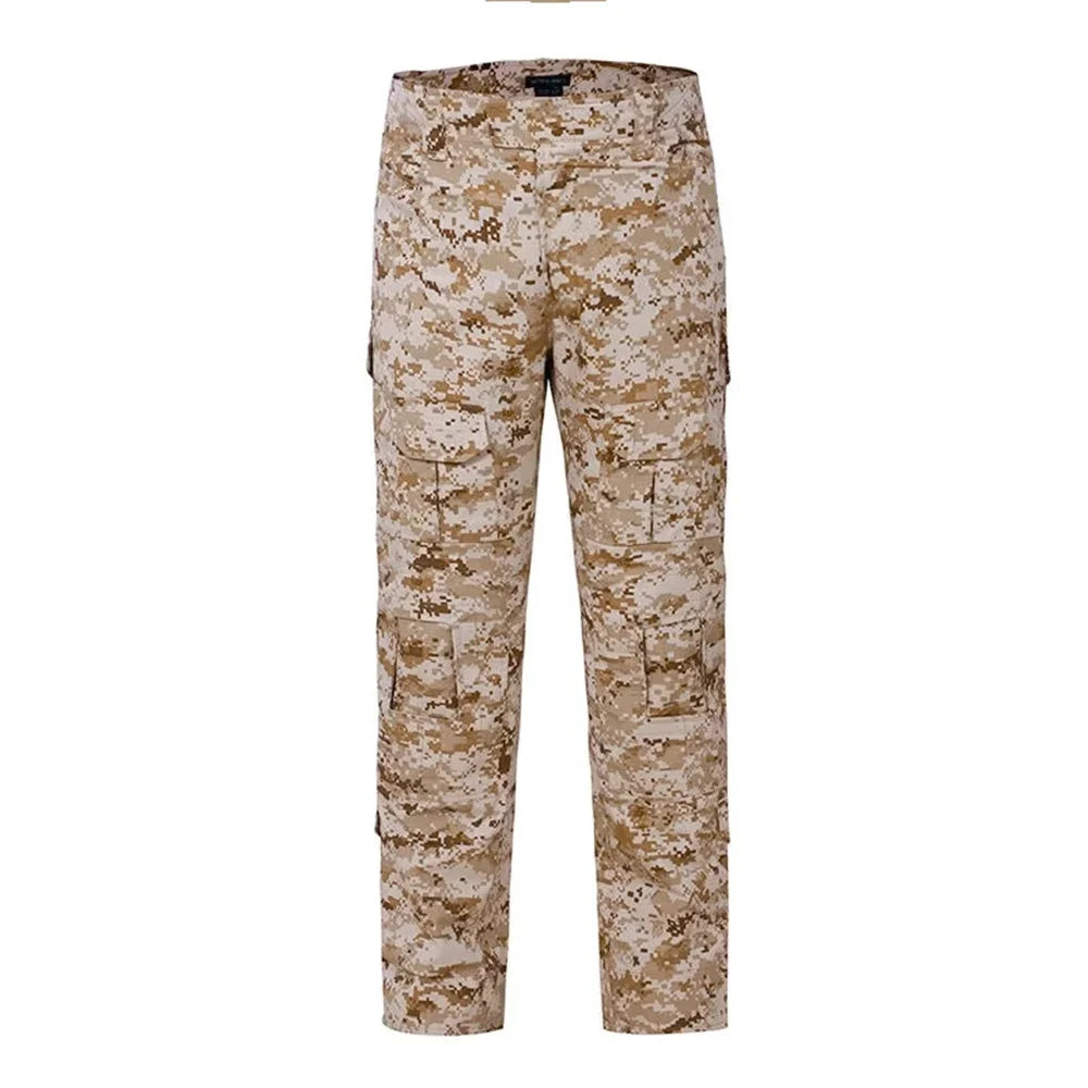 Men Sport Trousers Camouflage Multicam Trekking Hunting Clothes Outdoor