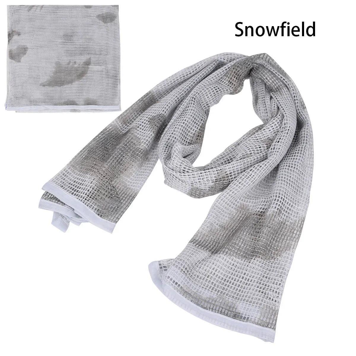 Camouflage Netting Tactical Mesh Net Camo Scarf Sports Hunting Shooting Wild.