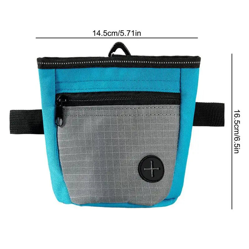 Dog Treat Pouch Magnetic Closure Puppy Training Waist Bag Puppies.