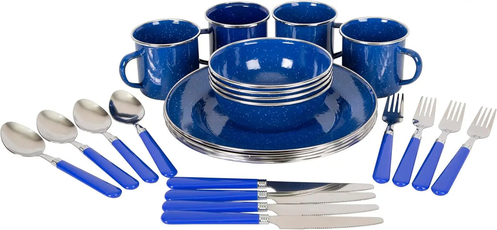 Widesea Camping Cookware Set - Complete Outdoor Cooking Kit with Burner