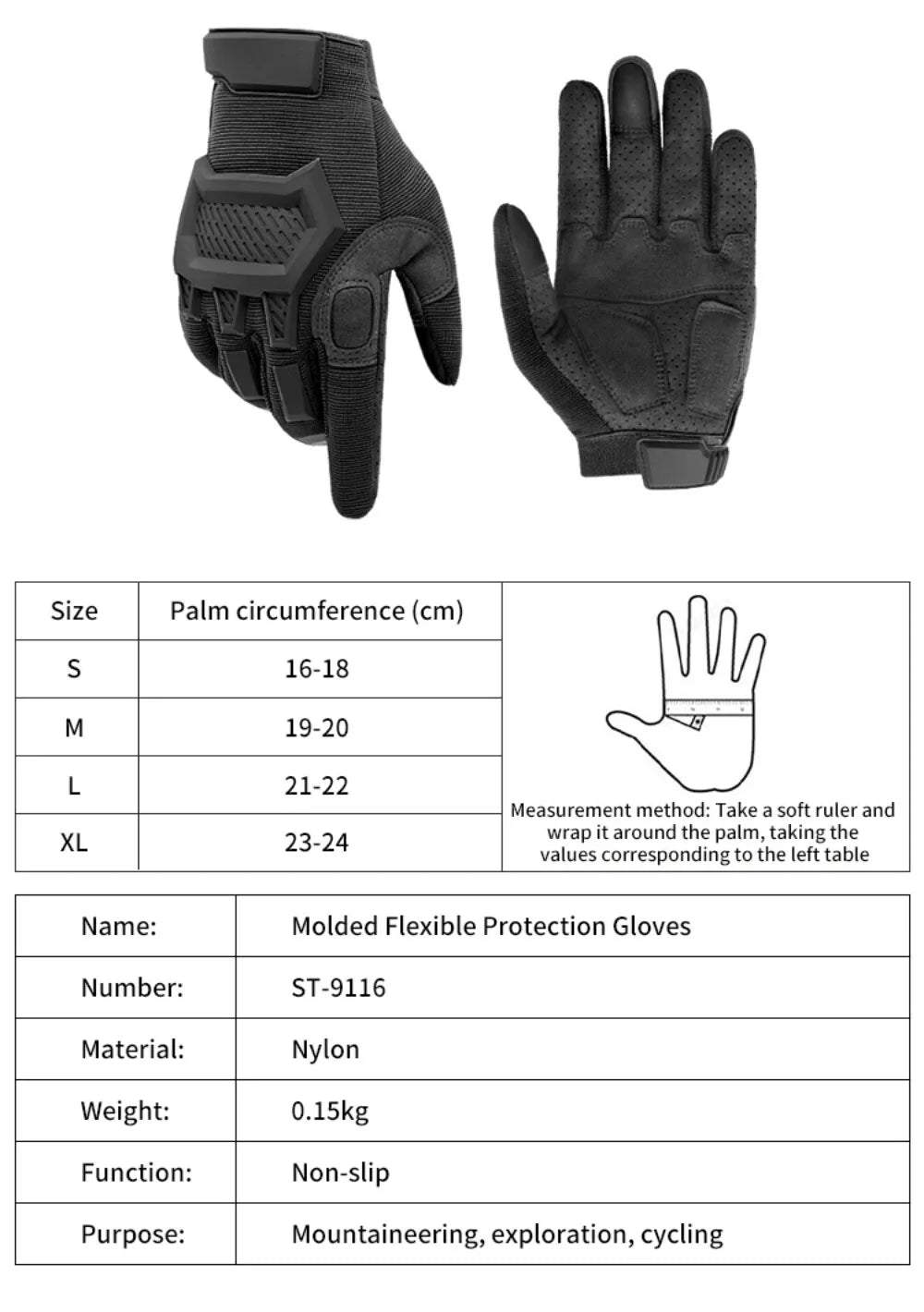 Tactical Gloves for Men Women Touchscreen, Hunting Shooting Gloves