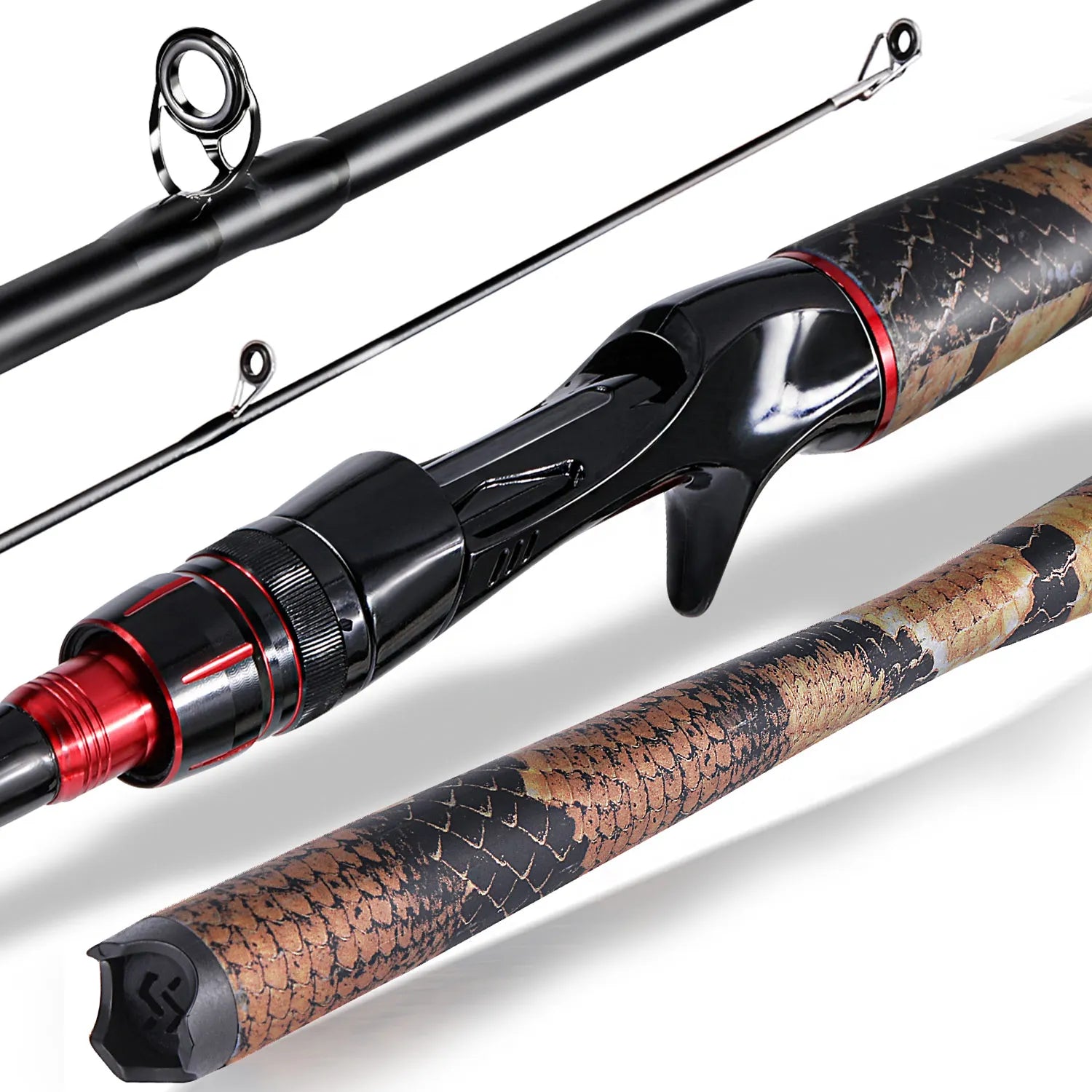 Fishing Rod Lure Cane Spinning Casting FUJI Carbon