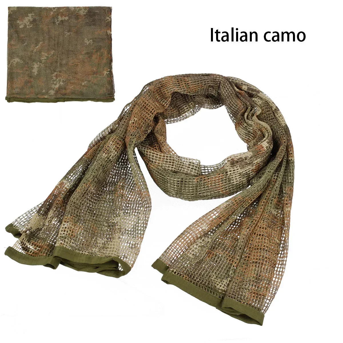 Camouflage Netting Tactical Mesh Net Camo Scarf Sports Hunting Shooting Wild.