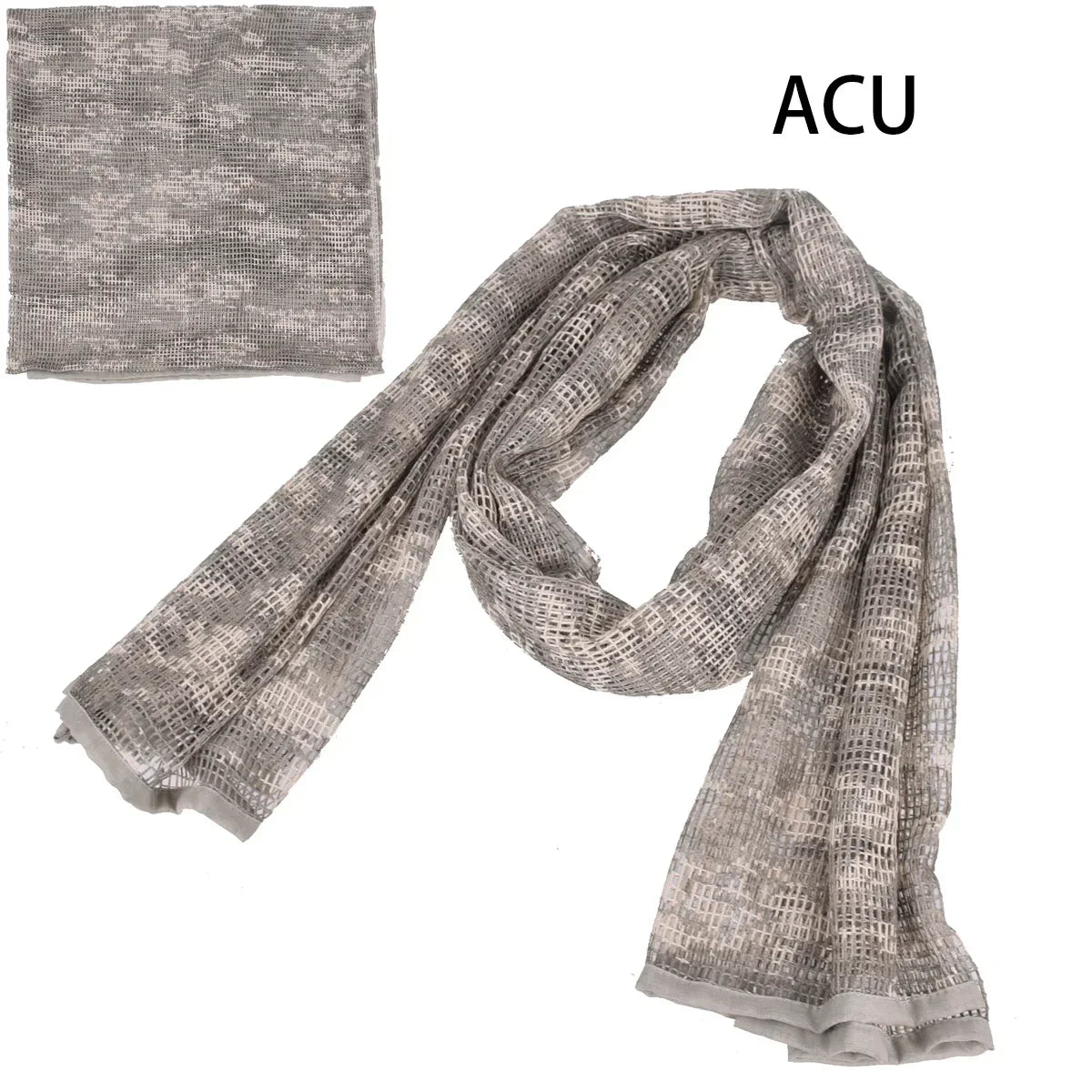 Camouflage Netting Tactical Mesh Net Camo Scarf Sports Hunting Shooting Wild.