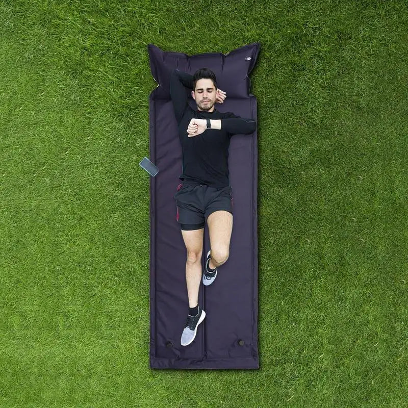 Inflatable Camping Mats Camping Mattress Pad 4-Season Camp Sleeping Mat.