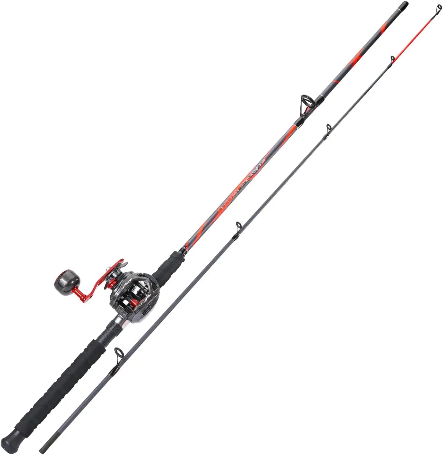 7'0" Carbon & Glass Fishing Rod with 400 Size Casting Reel.