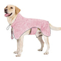 Pet Bathrobe Coat Fast Water Absorbent Towel for Large Medium Small Dogs.