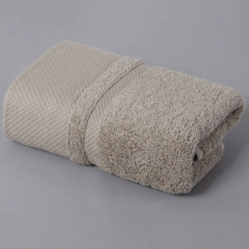 Solid Color Cotton Super Absorbent Hand Towel Face Hand Towel Thicken.