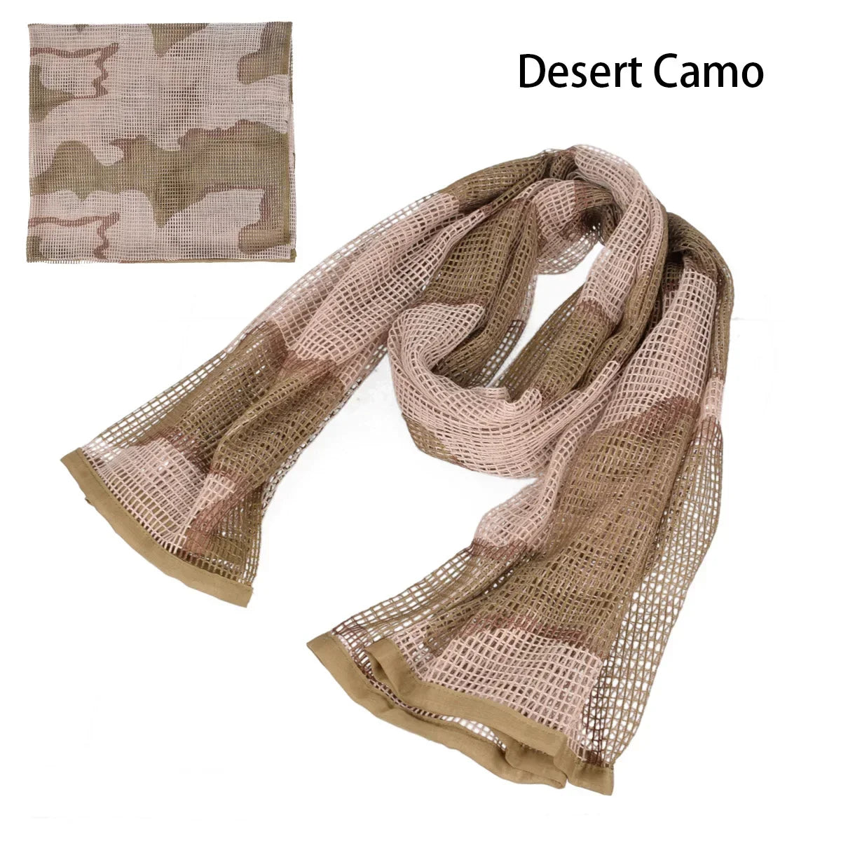 Camouflage Netting Tactical Mesh Net Camo Scarf Sports Hunting Shooting Wild.