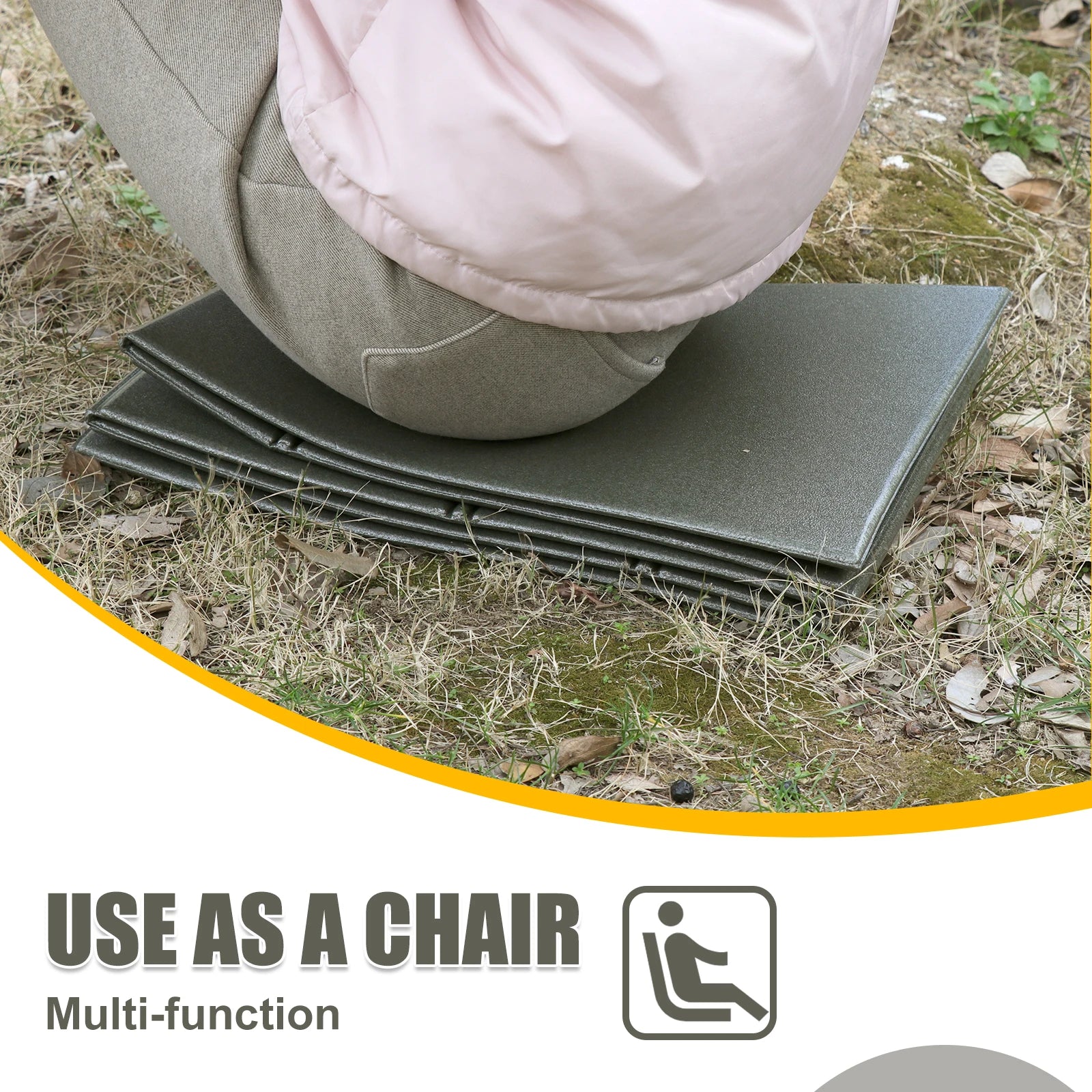 Foldable Sleeping Mat Waterproof Folding Flat Thick Mechanic Pad