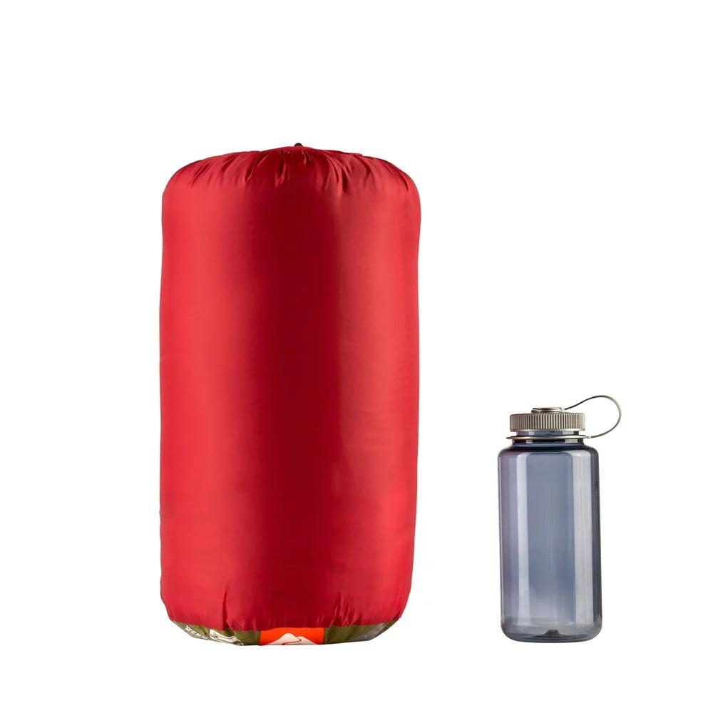 50F Warm Weather Sleeping Bag Compact Lightweight Camping.