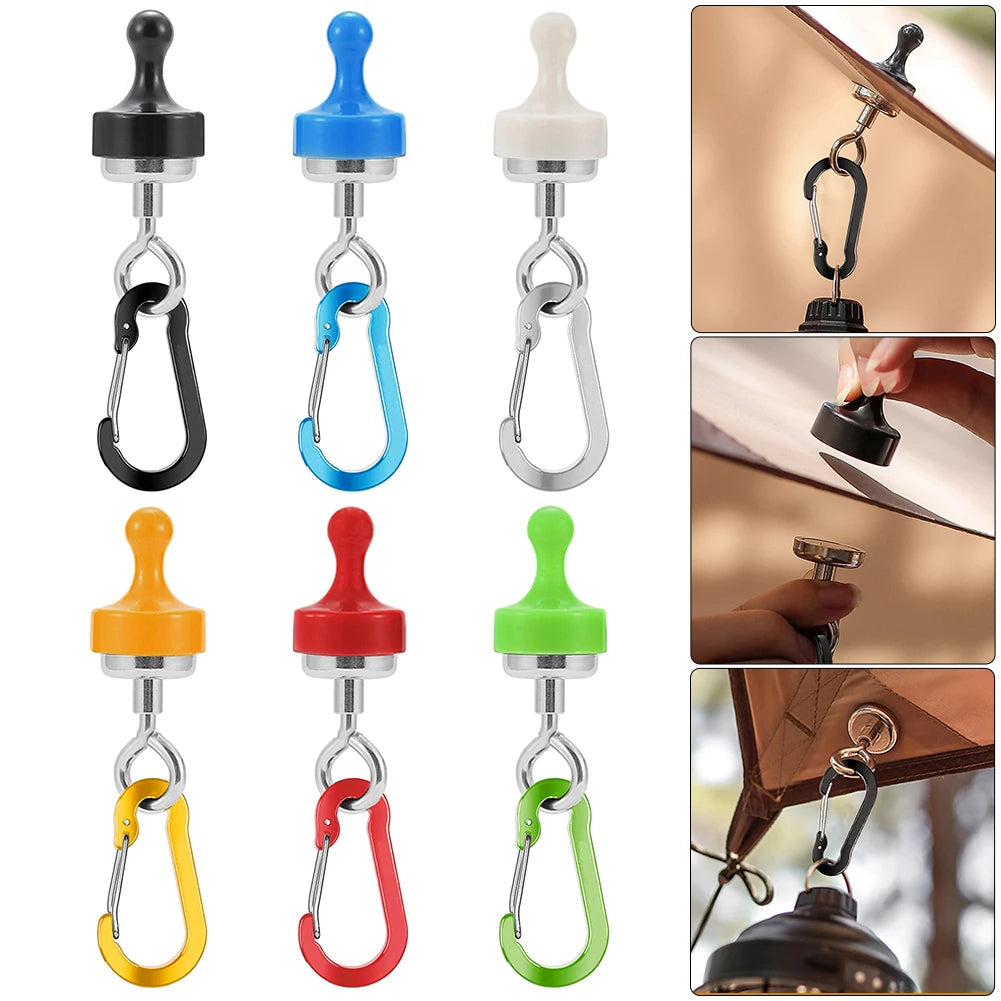 Camping Magnetic Hook Portable Camping Tent Carabiner Lightweight Camping Lamp.