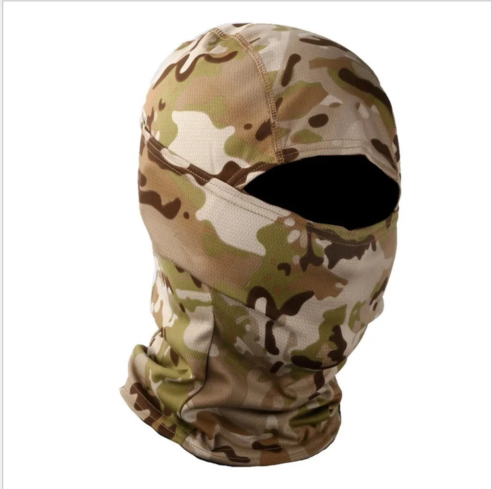 Balaclava Full Face Mask UV Protection Sun Hood Outdoor Hunting Military Tactical Masks for Men Women