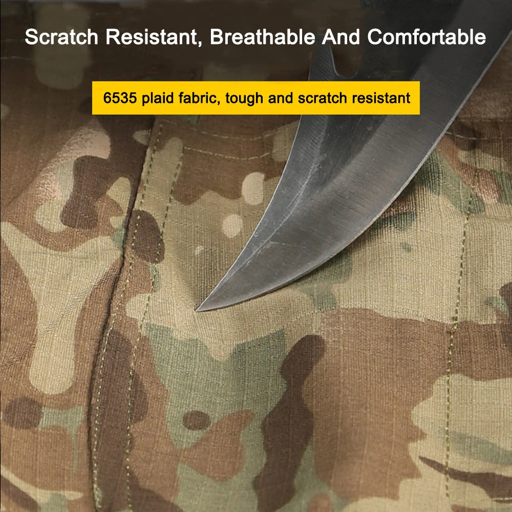 Men Sport Trousers Camouflage Multicam Trekking Hunting Clothes Outdoor