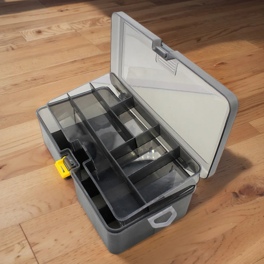 Portable Lure Tackle Box Removable Plastic Fishing Tackle Box.