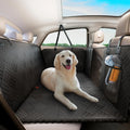 Car Rear Seat Dog Seat Cover, Hard Bottom Rear Seat Extender.
