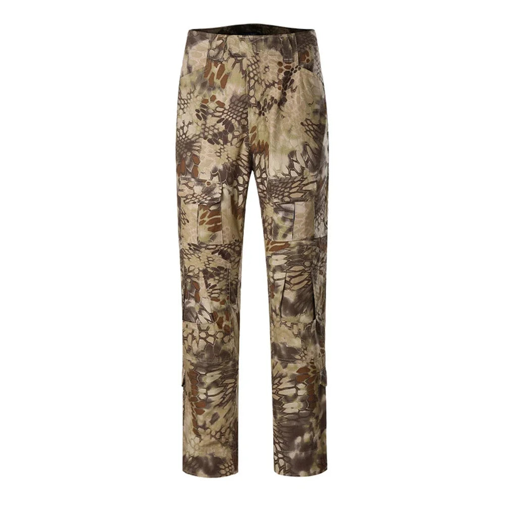 Men Sport Trousers Camouflage Multicam Trekking Hunting Clothes Outdoor
