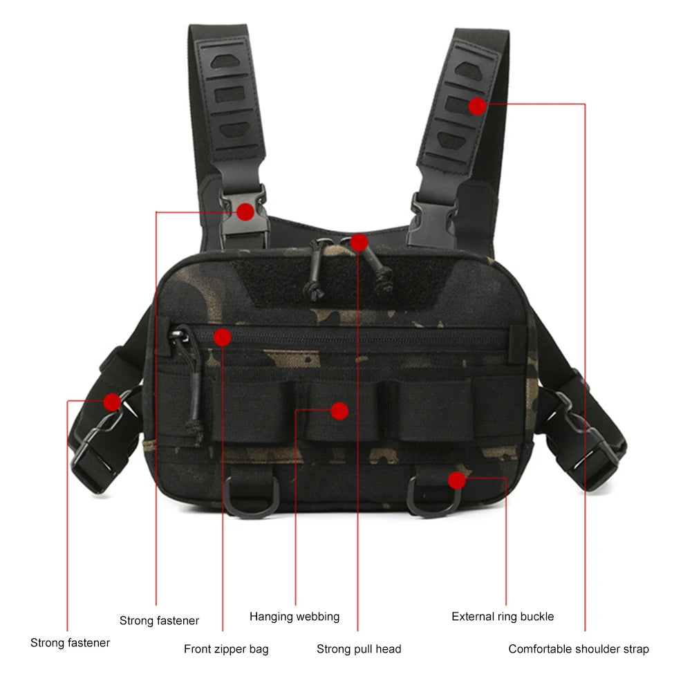 Fishing Tackle Bags Waist Fanny Pack Fishing Lures Line Box Utility Storage.