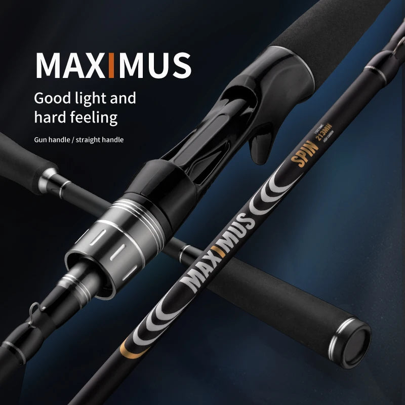 MAXIMUS Freshwater Saltwater Carp Bass Lure Fishing Rod Spinning Casting.