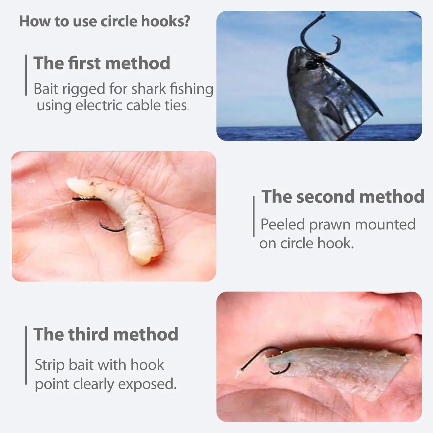 Catfishing Circle Hooks 50/100Pcs – Octopus Style, Sizes 1/0–14/0 for Catfish, Bass & Redfish