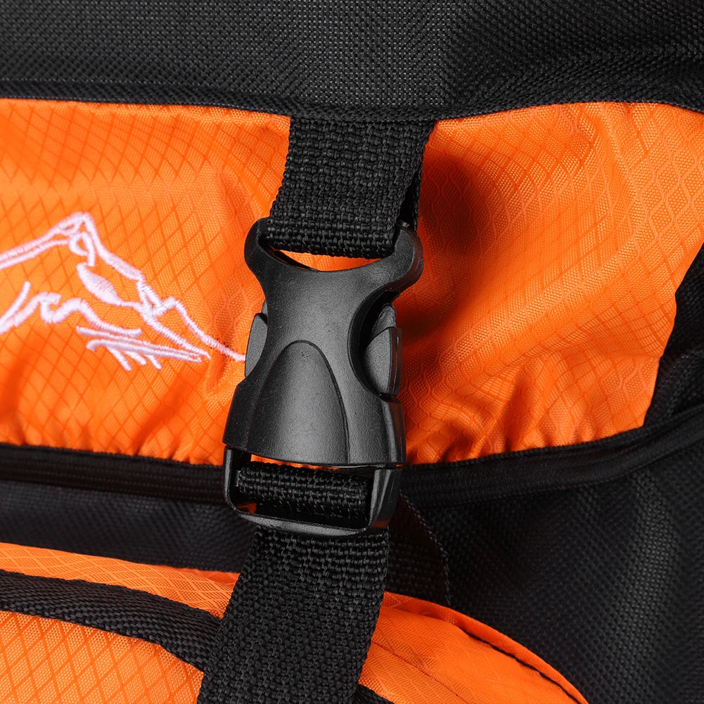 80L Mountaineering Backpack Large Capacity Travel Backpack Adjustable Strap.