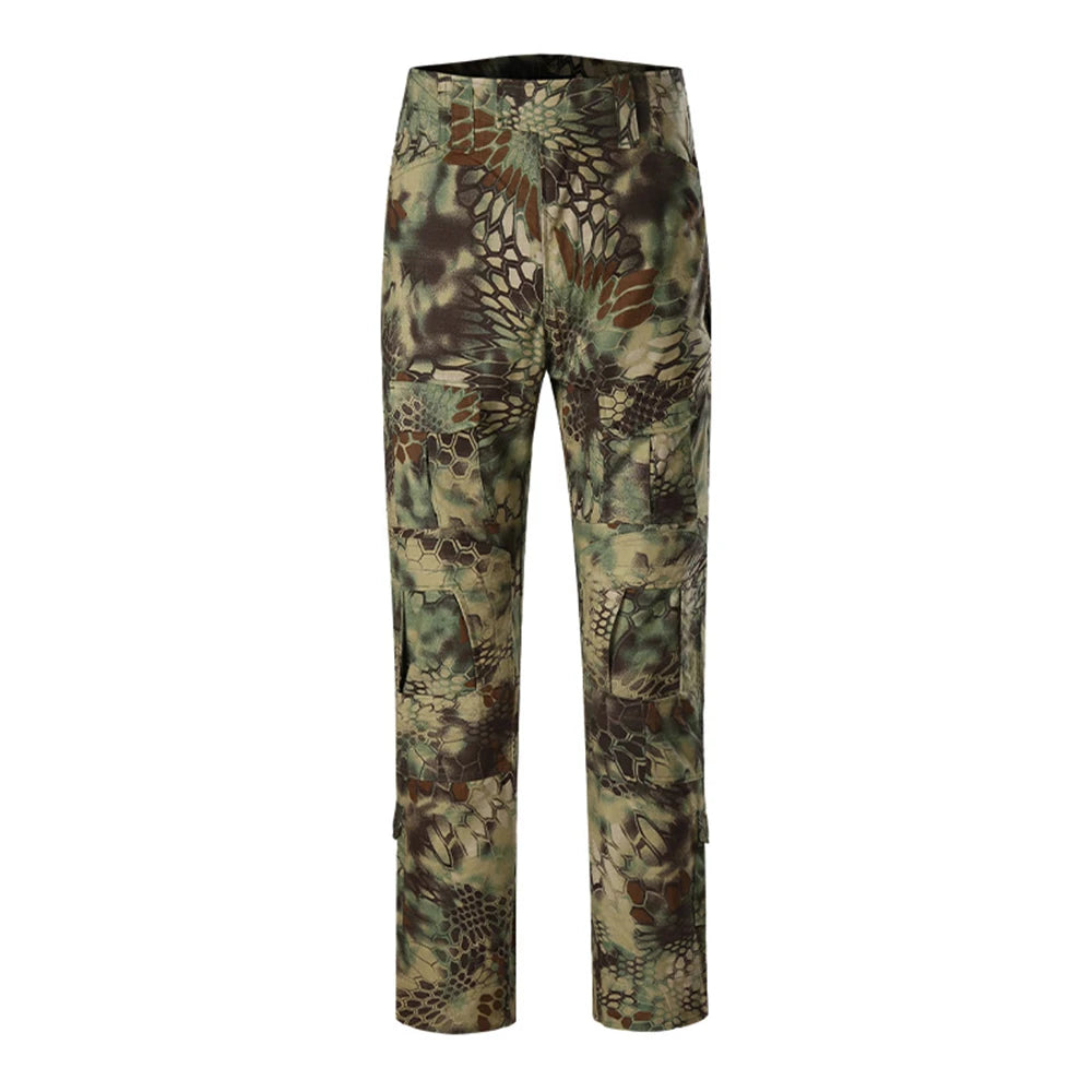 Men Sport Trousers Camouflage Multicam Trekking Hunting Clothes Outdoor