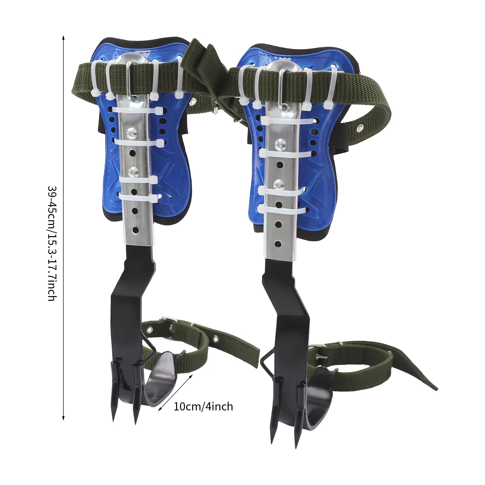 Tree Climbing Gear Adjustable Climbing Spike with Extra Multi-Functional Straps.