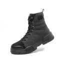 SUADEX Steel Toe Boots for Men Work Boots Indestructible Work Shoes.