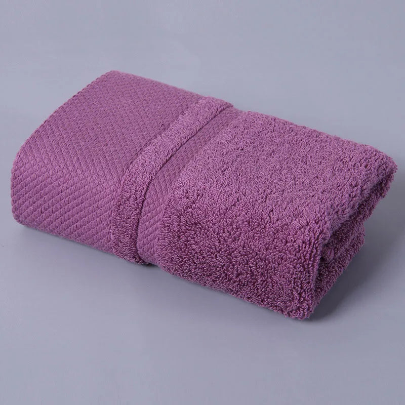 Solid Color Cotton Super Absorbent Hand Towel Face Hand Towel Thicken.