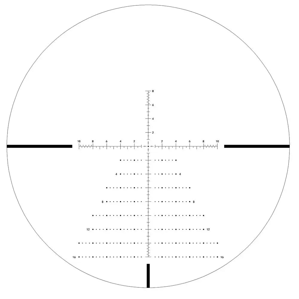 WestHunter HD GEN2 6-24X50 FFP Riflescope 1/10 MIL First Focal Plane Etched Glass.