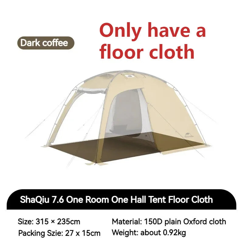 Naturehike Dune 7.6 Camping Tent 4 Season for 2-4 Person Waterproof Windproof.