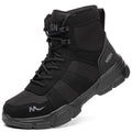 Work Boots Indestructible Safety Shoes Men Steel Toe Shoes Puncture-Proof Sneakers.