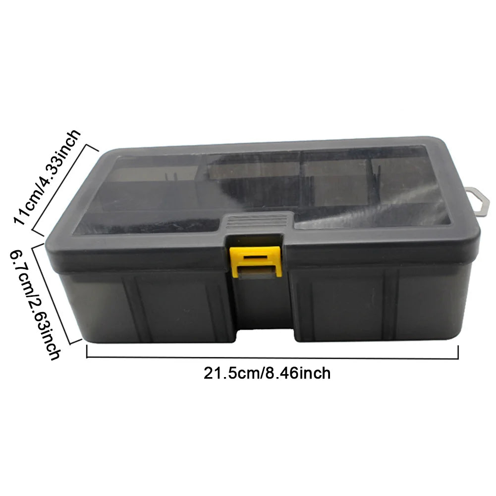 Portable Lure Tackle Box Removable Plastic Fishing Tackle Box.