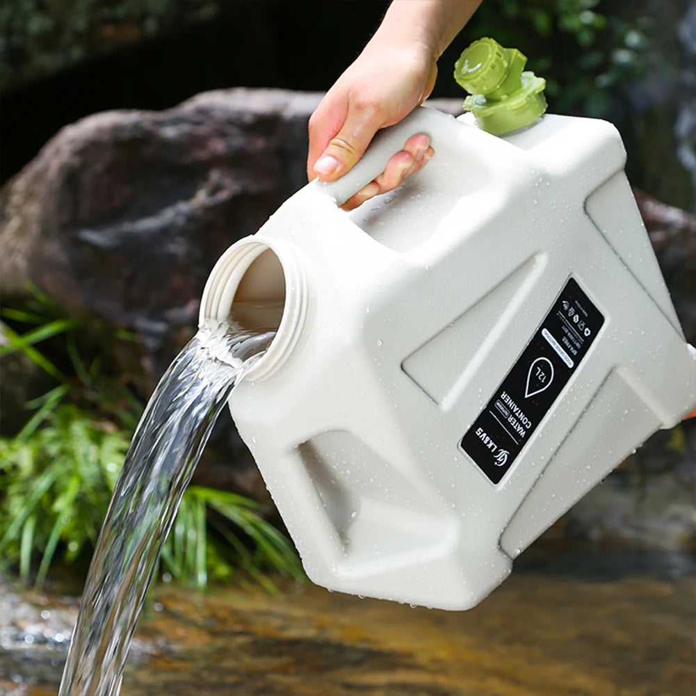 10/11/12L Drinking Water Container with Spigot Leakproof Camping Water.