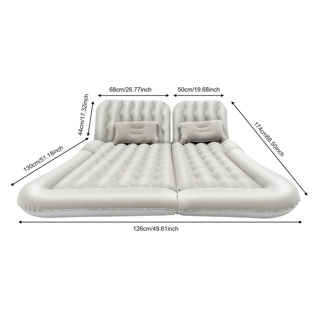 SUV Air Mattress w/ Air Pump, Inflatable Car Mattress for Trunk.