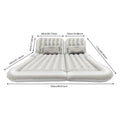 SUV Air Mattress w/ Air Pump, Inflatable Car Mattress for Trunk.