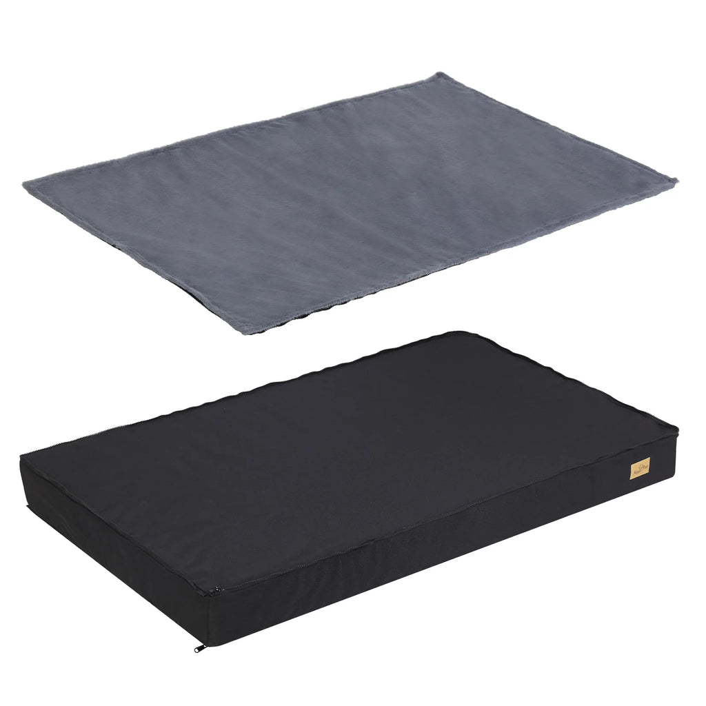 Orthopedic Dog Bed Mat – Washable Removable Cover | Anti-Slip Oxford Cloth | Sponge Foam
