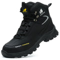 Safety Shoes Steel Toe Work Boots High Top Anti-Puncture Anti-smash.