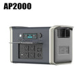 Camping Equipment Portable Power Station 2048WH Power Bank LiFePO4 Battery 2400W.