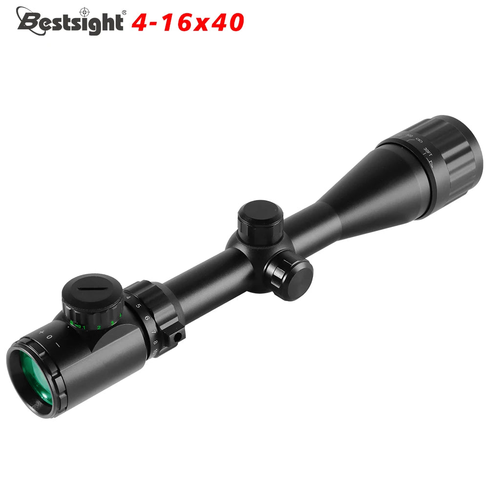 4-16X40 AOE Optics Hunting Riflescope Red&Green Dot Illuminated.