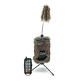 Duck Call and Lanyard Display Rack - Premium Wooden Storage for 10 Calls