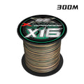 YGKX X16 Braided PE Fishing Line – 300/500M | Japan Multifilament Mainline for Catfish & Carp